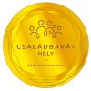 Családbarát hely logó