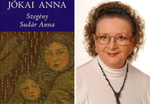 a szerző fotója és a könyv borítója