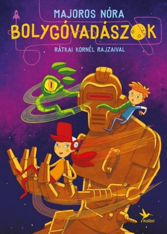 Majoros Nóra: Bolygóvadászok (könyvborító)