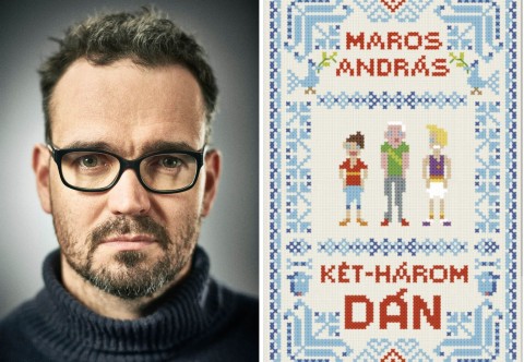 a szerző fotója és a könyv borítója