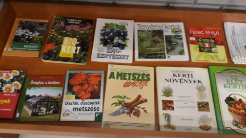 A kihelyezett könyvek a Témánál vagyunk polcon