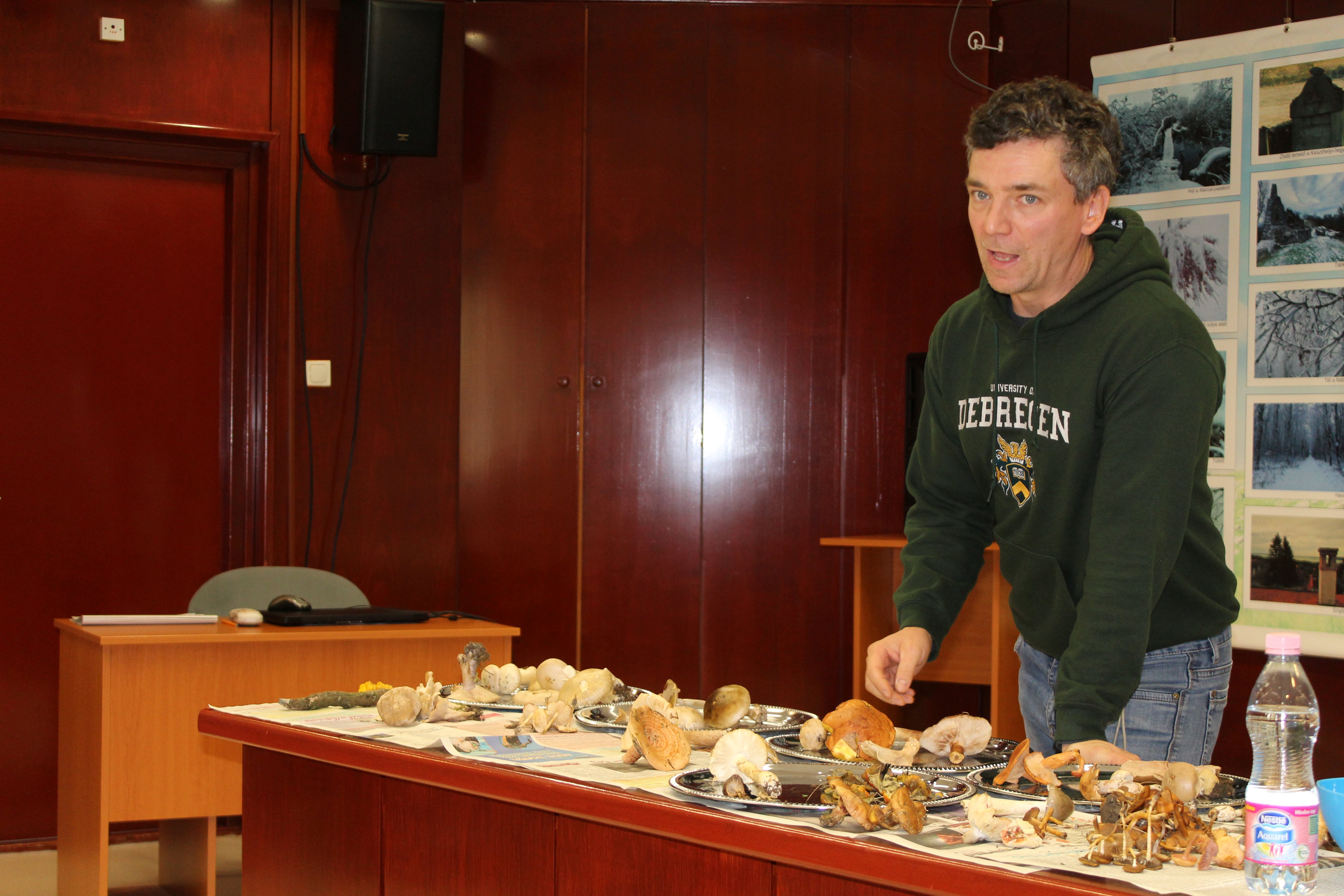 Kákóczki Balázs gombaszakellenőr