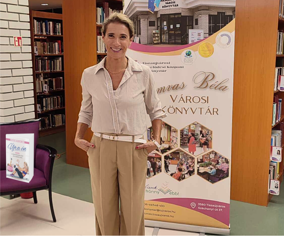 Góg Anikó a könyvtárunkban