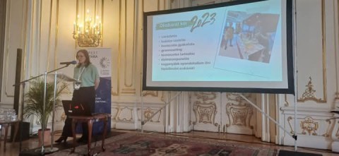 Riczu Anikó könyvtáros prezentációja