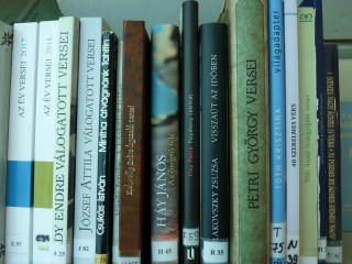 A kihíváshoz kihelyezett könyvek könyvtárunkban