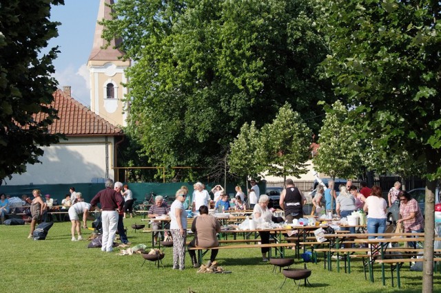 Nyárs party - szalonnasütés