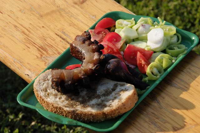 Nyárs party - szalonnasütés