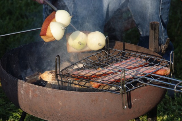 Nyárs party - szalonnasütés