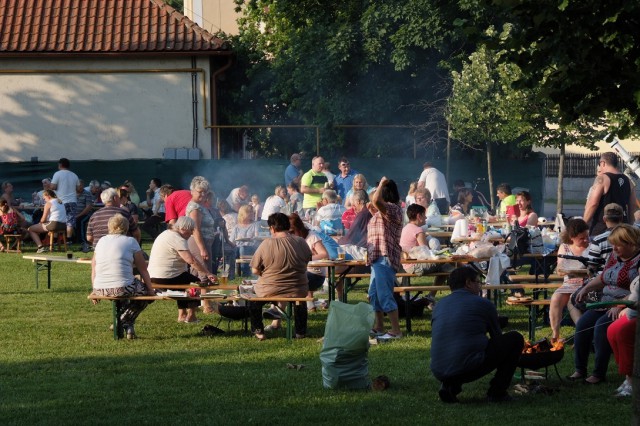 Nyárs party - szalonnasütés