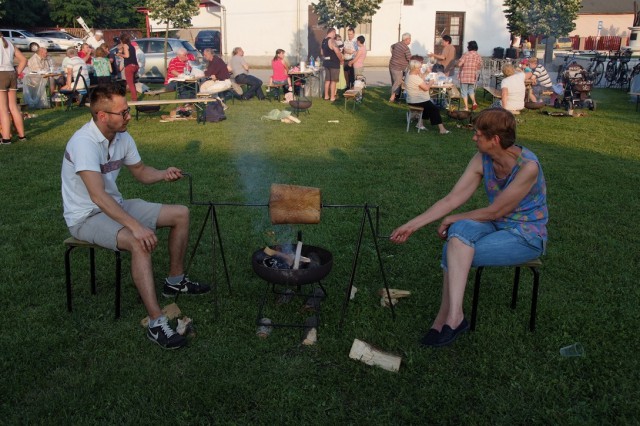 Nyárs party - szalonnasütés