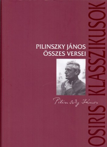 Pilinszky János összes versei(könyvborító)
