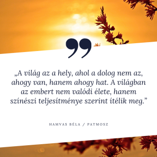 Hamvas Béla idézet