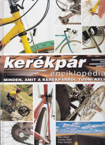 Kerékpár enciklopédia (könyvborító)