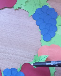 Az ablakdísz elkészítésének fázisai