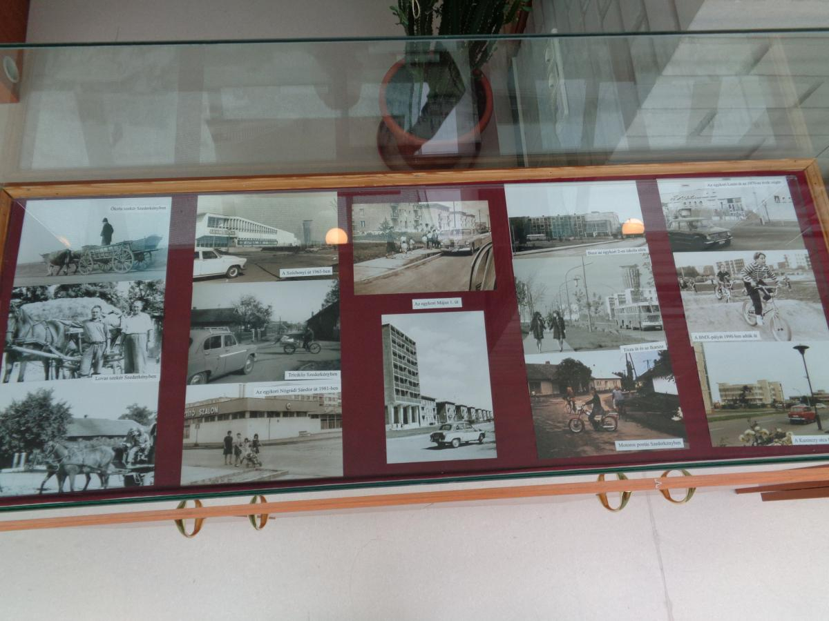 Városunk közlekedése - kiállítás a könyvtárban